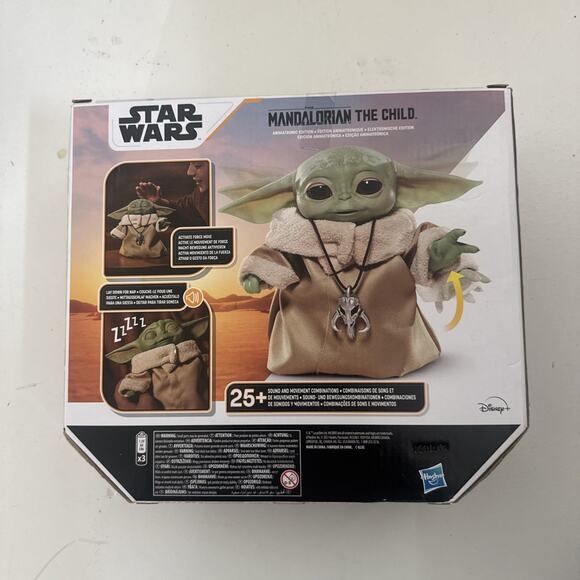NIB Star Wars Grogu Baby Yoda Mandalorian the Child Limited Edition Animatronic - Picture 2 of 9